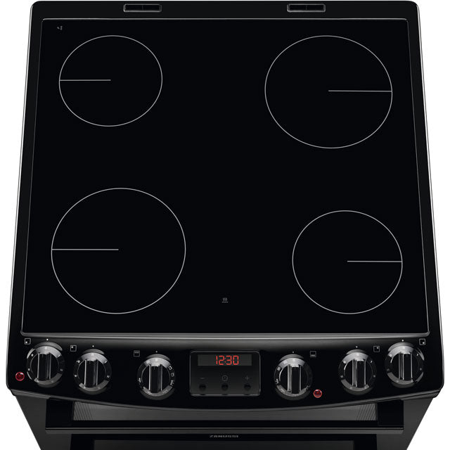Zanussi ZCV66250BA Freestanding Electric Cooker
